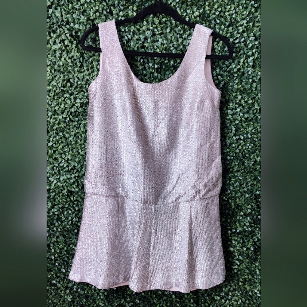 Rare 1960s Johnathan Logan Tinsel dress